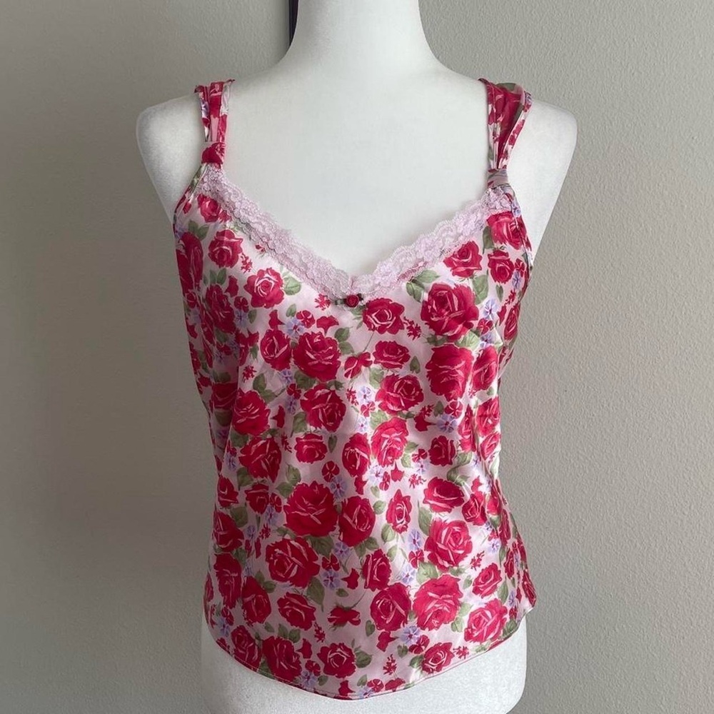Expressions Pink Floral Camisole